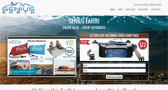 Desktop Screenshot of geniusearth.com